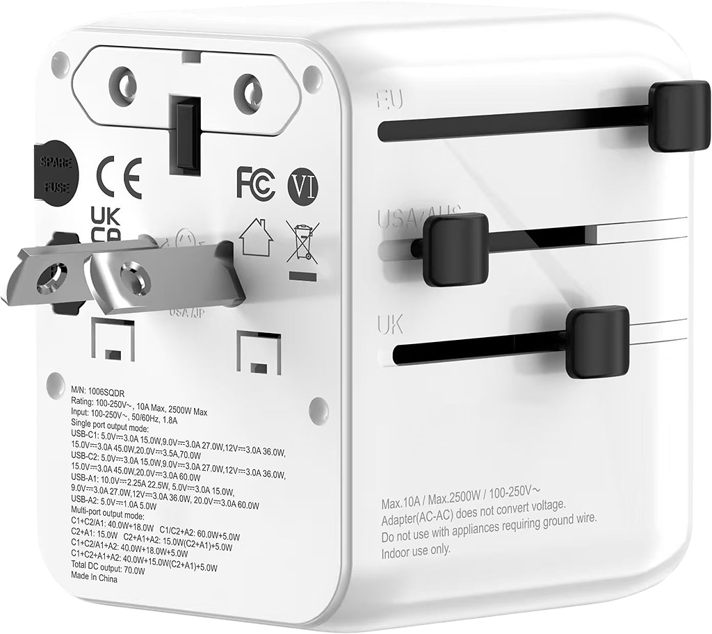 Rear safety and plug mechanism of the WATTMATIC PD70